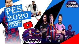 PES 2020 PPSSPP - Real Face,Update Jersey 2021,Camera PS4,Transfer Terakhir & Graphics Terbaik