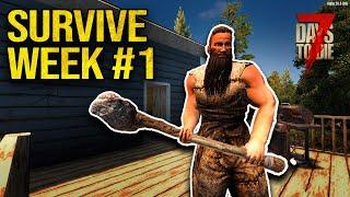 (7 Days To Die) How To Survive Your First Week - 9 Tips and Tricks for Beginners