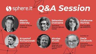 Q&A session with Martin Odersky and Scala 3 team