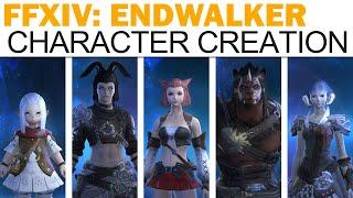 Final Fantasy XIV - Full Character Creation (Male & Female, All Races, Classes, Options)