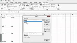How to Remove Duplicates from Excel Macro : MS Word & Excel