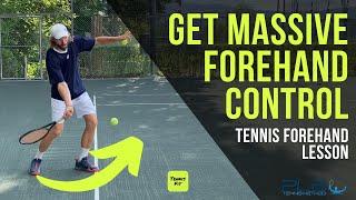 Tennis Forehand: Get Massive Forehand Control I JM Tennis - Pro Tennis Lessons