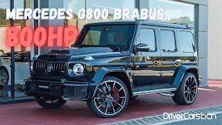 Mercedes G800 Brabus (800hp) - Walkaround & Exhaust sound