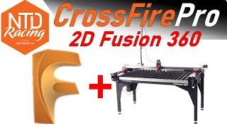 How to make 2D designs in Fusion 360 - Make parts fast and easy with the CrossFire Pro