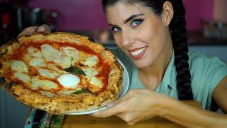 ASMR  PIZZA BUFALA MUKBANG (Eating Sounds e Whispering)