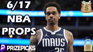 PRIZEPICKS NBA PICKS | MONDAY 6/17/24 | NBA FINALS GAME 5 | DAL VS. BOS | NBA PLAYER PROPS PICKS