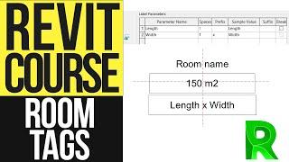 Rooms, Tags & Project Parameters | Advanced Revit Course 04