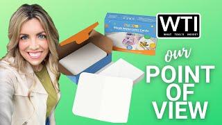 Our Point of View on Funto Blank Watercolor Cards Set From Amazon