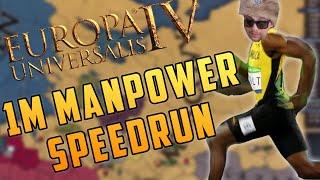 Speedrunning 1 MILLION Manpower in EU4 as Muscovy-Russia