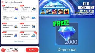 JOLLYMAX 11.11 BIG SALE HUGE DIAMOND RECHARGE DISCOUNTS + FREE 2000 BONUS ON GROUP EVENT