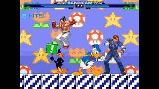 MUGEN Request: Kazuya Mishima & Daffy Duck Vs Leon S.Kennedy & Donald Duck