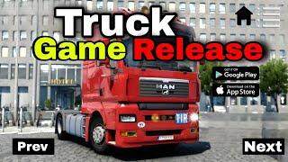 Finally Drive Real Truck Simulator New Mobile Truck GAME OFFICIAL RELEASE