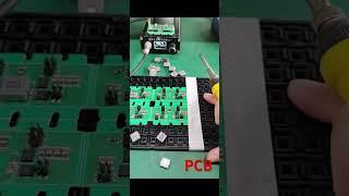 #electronic #circuit #pcb removing elektronik devre üzerinden entegre sökmek