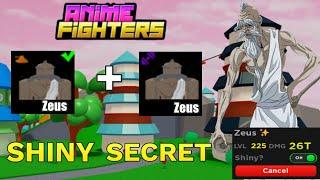 Craft Shiny Secret And Passive Reroll In Anime Fighters Simulator