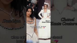 Celebrities Vs Models #shorts #Celebrities #fashion #model #chanel #gisele #dualipa #jennie #naomi