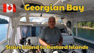 Exploring The Beautiful Georgian Bay: From Stairs Island To Bustard Islands ️ S02E67 Day 40 