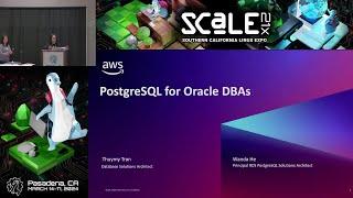 PostgreSQL for Oracle DBA's