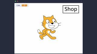 How to make a Clicker Game in Scratch + Shop in 8 minutes! (Easy!)