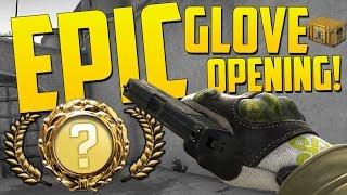 EPIC NEW GLOVE UNBOXING - CS GO Glove Case Opening