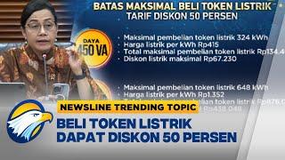 Newsline Trending Topic -  Beli Token Listrik Diskon 50 Persen, Siapa yang Dapat?