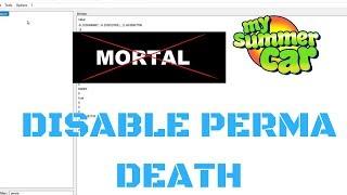 How to disable permanent death - My Summer Car #60