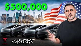 I Spent $500,000 On 4x Cybertrucks!