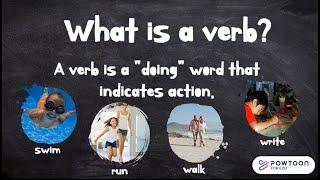 What is a Verb | Action Verbs | Parts of Speech for Kids