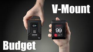 Best Budget V-Mount Batteries Moman Power 99 and ZGCine V50