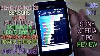 Sony XPERIA TIPO REVIEW :Full HARDWARE TEST HD by Gadgets Portal