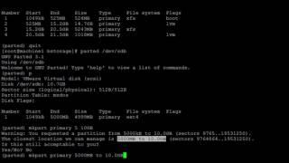 Using Parted command in Linux| www.cloudscoop.net