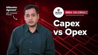 Capex Vs Opex Explained | upGrad Lecture Preview | #upGradManagement