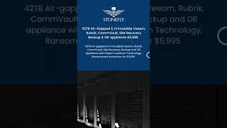 42TB Air-Gapped & Immutable Veeam, Rubrik, CommVault, Site Recovery Backup & DR appliance $5,995