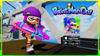 Paintman Go Gameplay Splatoon Mobile Beta Walkthrough Apk Download LInk (Android/iOS/APK) - Part 1