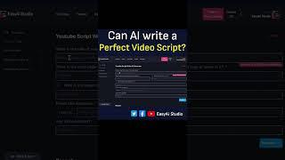 You won't believe AI can write a perfect video script! 