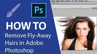 Remove Fly-away hairs - Photoshop CS5 - Bigrockdesigns