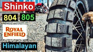 Review - Shinko 804 and 805 Adventure Tires - Royal Enfield Himalayan