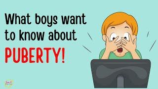 What Boys want to know about PUBERTY | Growth Spurts, Muscles, and Down there!