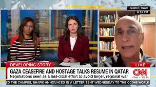 INSS Senior Researcher Ofer Shelah on CNNs 'One World', About the Ceasefire and Hostage Talks