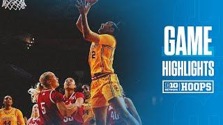 Nebraska at USC | HIGHLIGHTS | Big Ten Women's Basketball | 01/01/2025