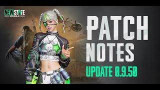 Patch Notes (v0.9.50) | NEW STATE MOBILE