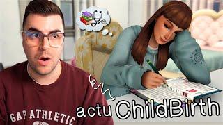 ESCUELA DE ENFERMERÍA muy REALISTA  ChildBirth actu  (Sims 4 Mods)