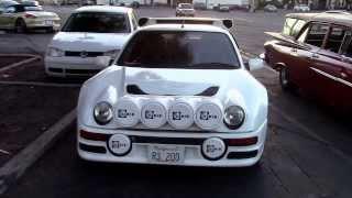 Ford RS 200 Cosworth at Supercar Sunday in Woodland Hills California