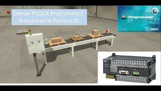 Omron PLC(CX Programmer) Simulation in Factory İO with CX OPC Server