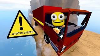 ODA CONDUIRE DES CAMIONS DANS DES ENDROITS DANGEUREUX = la mort ! (Dangerous Truck Driving)