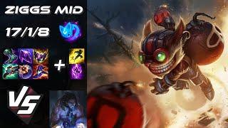 MID Ziggs vs Sylas - EU Grandmaster Patch 14.21