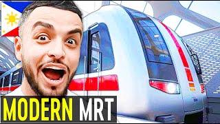 I Spent 1 Day on Philippines New Metro Rail (It was FREE!) 