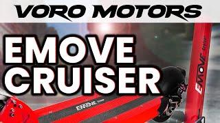 The EMOVE Cruiser - The most complete electric scooter in the world