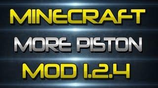 Mod Spotlight - Minecraft More Piston Mod 1.2.4