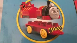 Thomas and Friends Toy Trains Mega Bloks Play Set Kevin and Victor at Sodor Steam Works