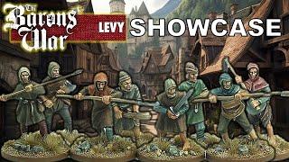 PEASANT LEVY Showcase - Footsore Miniatures